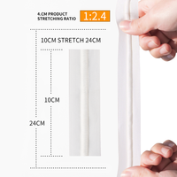 Usine directe commerciale haute élasticité bande élastique sangle tricoté ruban élastique personnalisé pour sacs vêtements