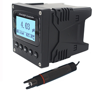 Contrôleur de conductivité en ligne JIRS TDS PH pour tour de refroidissement moniteur de qualité de l'eau contrôle de limite haute basse sortie 4-20mA RS485