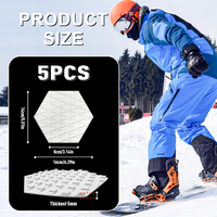 Underice 7 ''Diamond Small Piece Traction Pad 5mm EVA Custom Surfboard Traction Grips Set Anti-slip Pads pour le surf