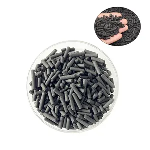 Factory supplier wooden activated carbon cylindrical activated carbon water purification