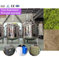Réacteur agité CLASSY SS316L pour la hydrolyse enzymatique de biostimulants d'algues
