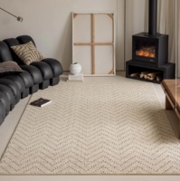 Tapis américain pour salon et chambre à coucher, lavable, doux, antidérapant, paillasson, tapis de chevet, maison