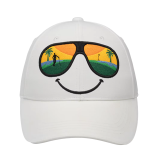 หมวกกีฬาผ้าคอตตอนไม่มีโครงสร้าง6แผงแบบวินเทจหมวกกอล์ฟสีฟ้าสำหรับผู้ชายทำจากโลหะกันน้ำสำหรับ100% - Product Image 1