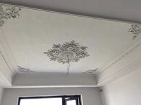Dernières nouveautés en vente : Décoration de plafond en polyuréthane de style européen, style moderne et tendance, moulage en PU