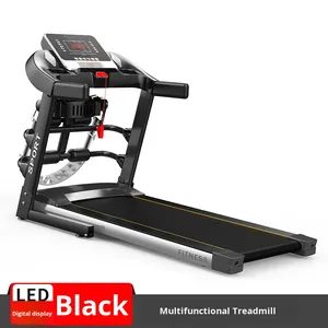 Caminadora Eléctrica Plegable <span class=keywords><strong>con</strong></span> Pantalla LED Silenciosa para el Hogar <span class=keywords><strong>con</strong></span> Motor de 1.0-2.0HP - Máquina de Ejercicio Cardiovascular Pequeña para el Hogar - Product Image 4
