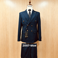 Costume de Mariage Sur Mesure pour Homme, Smoking de Luxe Croisé pour Marié, Tenue de Cérémonie et de Soirée avec Ornements Bijoux