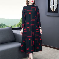 Tricots élégants automne robes amples nouveautés 2021 robes élégantes vintage pour femme grande taille robes pour femmes