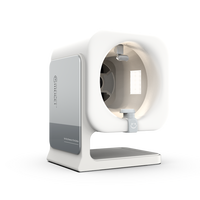 Máquina Profesional de Análisis Facial con Medidor de Humedad, Enchufe AU, Aleación de Aluminio, Computadora