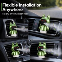 Diffuseur de parfum pour voiture rechargeable pour conducteurs et passionnés de voitures, s'adapte à toutes les sorties d'air pour l'intérieur de la voiture