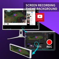 MiraBox D92 Schermo di Monitoraggio USB per Case PC, Configurazioni Gaming e Creator