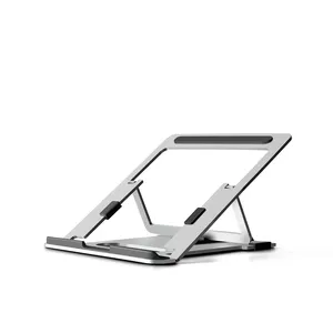 Upergo Laptop Stand Cooler Desktop Aluminium Laptop Cooling Pad Voor Verstelbare Laptop Stand