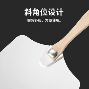 Aluminum Folding Pizza Spatula 14 Inch 16 Inch With Wooden Handle Oven Safe Pizza Transfer Tool - Product Image 4