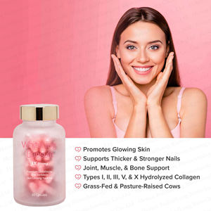 Oem kapsul kulit pemutih <span class=keywords><strong>Glutathione</strong></span> antioksidan efektif kualitas tinggi dengan fungsi tabir surya mulut - Product Image 4