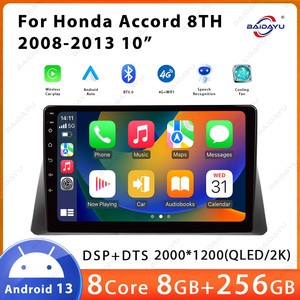 Baidayu 10 pulgadas Android IPS GPS estéreo tablero Wifi/BT <span class=keywords><strong>Touch</strong></span> DSP Mirror Link Carplay función para Honda Accord 8TH 2008-2013 - Product Image 3