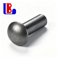 Rivets à tête ronde sur mesure, attaches métalliques, plusieurs diamètres et longueurs disponibles, fabricant chinois, outils et quincaillerie