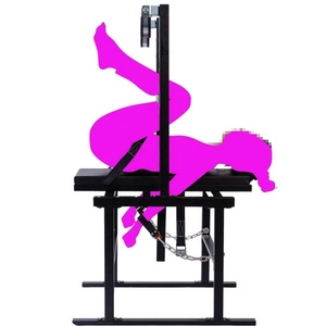 SM Sex Furniture Restricción Marco Entrenamiento Mujer Esclavo BDSM Extremidades fijas Orgasmo forzado Pierna abierta Silla Cama - Product Image 3