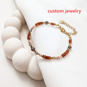 Pulsera <span class=keywords><strong>de</strong></span> Piedras Naturales <span class=keywords><strong>de</strong></span> Ojo <span class=keywords><strong>de</strong></span> Tigre Personalizada, Pulsera Minimalista <span class=keywords><strong>de</strong></span> Piedras Naturales Curativas para Mujeres y Hombres, Venta al Por Mayor - Product Image 2