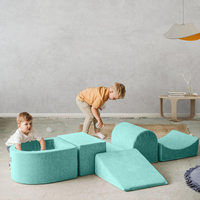 Ensemble de jeux doux avec rembourrage en mousse, grimpeur, petit bac à balles, ensemble combiné, aire de jeux pour enfants