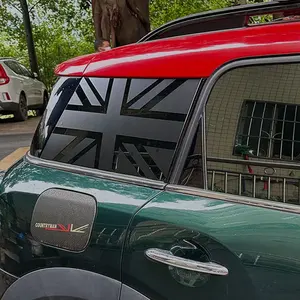 Decoración de coche vinilo ventana pegatina Union Jack Calcomanía <span class=keywords><strong>para</strong></span> <span class=keywords><strong>MINI</strong></span> <span class=keywords><strong>Cooper</strong></span> R60 R56 F56 F55 F57 F60 F54 - Product Image 1