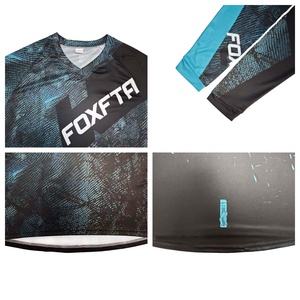 Completo da Ciclismo Personalizzato in Poliestere Lavorato a Maglia, Maglia e Pantaloncini per Competizione e Velocità, Abbigliamento da Bicicletta - Product Image 4