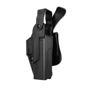 Level 3 Polyester <strong>Holster</strong> for G19/17/19X Gen 1-5 G23/32/G 45/44 Gen1-4 Adjustable OWB Paddle Auto Lock Thumb Release - Product Image 6