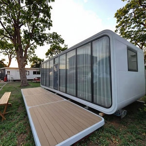 Cabine de bureau préfabriquée en acier modulaire de style moderne, de luxe, blanche, avec installation rapide, taille personnalisée et design respirant - Product Image 4