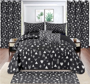 Vente en gros <span class=keywords><strong>de</strong></span> 6 pièces <span class=keywords><strong>de</strong></span> <span class=keywords><strong>couette</strong></span> <span class=keywords><strong>de</strong></span> luxe pour toutes les tailles d'hôtel <span class=keywords><strong>housse</strong></span> <span class=keywords><strong>de</strong></span> <span class=keywords><strong>couette</strong></span> <span class=keywords><strong>de</strong></span> <span class=keywords><strong>lit</strong></span> <span class=keywords><strong>de</strong></span> créateurs modernes ensemble <span class=keywords><strong>de</strong></span> literie - Product Image 5