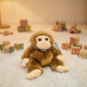 Peluche de Mono de Brazos Largos en Oferta, Peluche de Mono Personalizado, Suministro Directo de Fábrica - Product Image 1