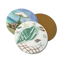 Accessoires de table à manger décoration personnalisée tapis de table écologique set de napperons en bois mdf de couleur pour table de cuisine