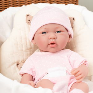 Muñeca Bebé <span class=keywords><strong>Reborn</strong></span> <span class=keywords><strong>de</strong></span> 35 cm (14 Pulgadas), Suave y Flexible, Fabricada a Medida - Product Image 6