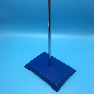Supporto HSG-076 Gelsonlab 8 "X 5" con morsetto resistente asta-buretta con testa del capo, pinza storta 3 punte e anello storta - Product Image 4