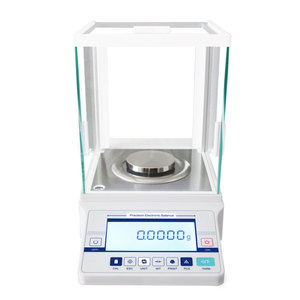Balança analítica digital eletrônica 0.0001g do laboratório da precisão com calibração linear completa