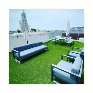 Декоративная искусственная трава для отдыха, искусственный газон для балкона, коврик для газона