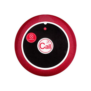 Không dây Waiter nút gọi nhà hàng máy nhắn tin Transmitter 433Mhz cuộc gọi chuông cho hookah bar cafe dịch vụ khách hàng - Product Image 2