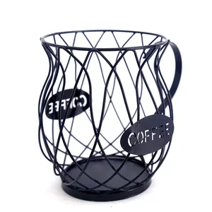 Espresso k-Tasse Kaffee pad halter Metall lagerung Kaffee kapsel korb für Theke Kaffee bar