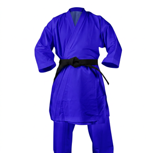 Uniforme de Karate de Algodón Duradero y Personalizable para Adultos y Niños, Traje de Artes Marciales con Cinturón Kyokushin (Unisex) - Product Image 6