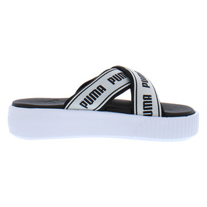 Per Puma da donna con plateau Slide scarpe taglia 10.5 colore bianco/nero - Product Image 2