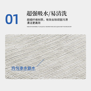 Paño de mopa para robot aspirador Dreame D10S D10S PRO, accesorio textil reutilizable para limpieza del hogar, 101-150 metros cuadrados - Product Image 5