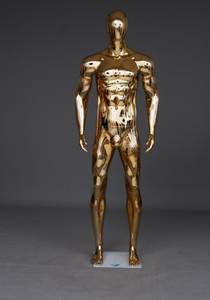 Mannequin Homme Grande Taille en Plastique, Corps Entier Musclé avec Tête, en Position Debout pour Présentation de Vêtements - Marque Shining Star - Product Image 3