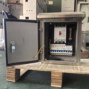 Quadro Elettrico Industriale con Interruttori Automatici, Apparecchiature Elettriche 220V/380V, Scatola di Distribuzione Completa - Product Image 1