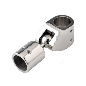 Manguito giratorio de acero inoxidable de 22 mm x 25 mm para toldos marinos y sombrillas, accesorios de ferretería para yates - Product Image 1