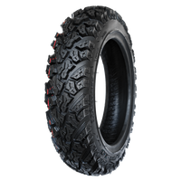 Pneus de moto tout-terrain 3.00-10 10 pouces sans chambre à air pour moto et vélo électrique, forte adhérence, résistants aux crevaisons