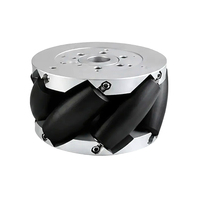 Roue Mecanum robuste de 12 pouces, rouleau en PU, capacité de charge de 1000 kg, prix d'usine