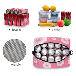 Sac à déjeuner portable imperméable très vendu, personnalisé pour le camping en plein air, avec poches zippées - Product Image 4