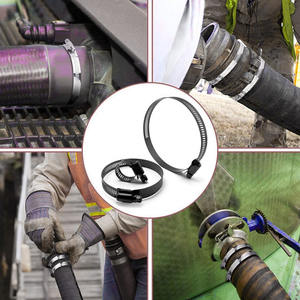 스테인레스 스틸 호스 클램프 장식 고정 클립 6 - 150mm 미국 클램프 배기 파이프 클램프 - Product Image 6