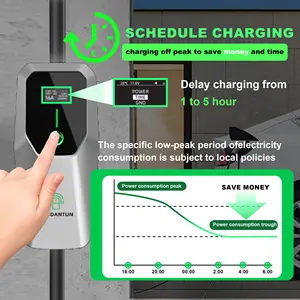 BOSDANTUN Type 1 7KW 3.5KW EV Charger Sae J1772 AC Portable EV Charger Current Adjustable16A 32A EV Portable Chargers