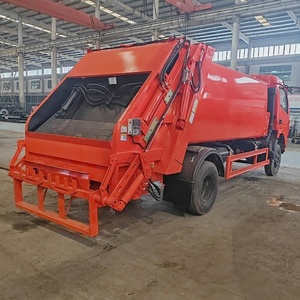 Camion de collecte et de compactage des déchets ménagers de 7,5 mètres cubes, fabriqué en Chine - Product Image 4
