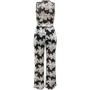 Conjunto de 2 Piezas Personalizado para Mujer 2026, Top sin Mangas de Encaje y Pantalones Rectos Transparentes, Atuendo Transpirable Estampado para una Cita Nocturna - Product Image 6