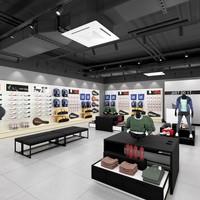 Support d'affichage pour raquettes de tennis, présentoir d'accessoires de tennis pour les magasins de détail de marques sportives