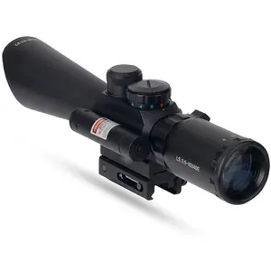 Portée rouge/verte M8 3.5-10X40 personnalisée de Promotion d'usine avec des portées optiques de chasse au Laser rouge